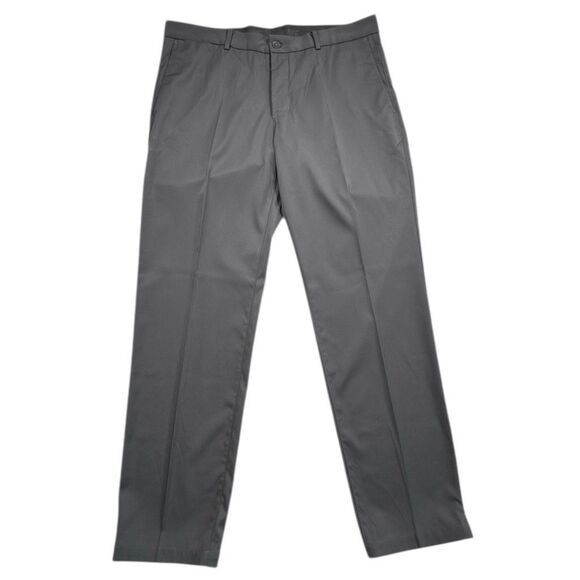 Nike Mens Golf Pants 34x32 Gray Dri-Fit Lightweight Stretch Performance Trousers - Picture 1 of 6